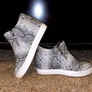 CCOCCI sneaker wedge in snake skin 🐍 👟